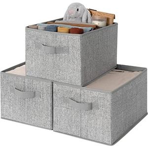 Set of 18 "Granny Says" Collapsible Cloth Storage Bins